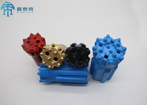 Hochwertiger 48-mm-R32-Gesteinsbohrer aus legiertem Stahl mit Gewindeknopf für Tunnel