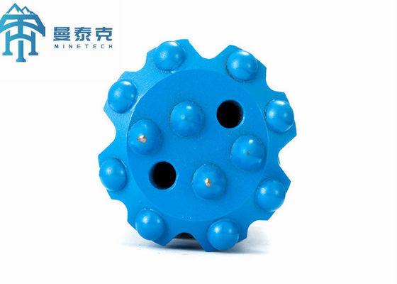 64mm Durchmesser T38 Gewinde-Knopfmeißel für Metallurgie, Bergbau, geologische Erkundung und Wasserbau