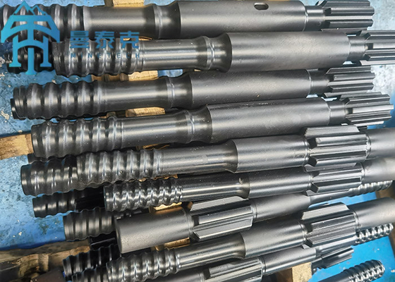 6 Spline Minetech Bohrstäbe Adapter 52 mm Durchmesser
