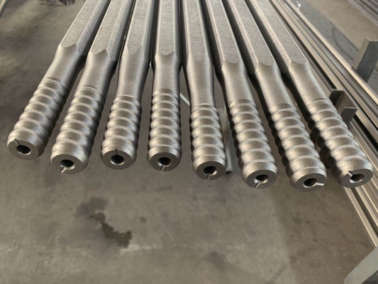Top Hammer Rock Tools R32 Hex Extension Thread Drill Rod für Bergbau und Steinbruch