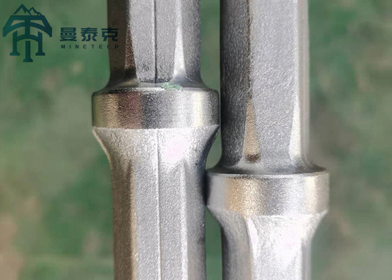 Integrales Stahlbohrgerät Rod Chisel Head der Felsen-Bergbaubohrungs-Hexen-22*108mm