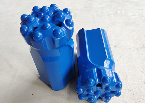 Top Hammer 76mm T45 Rückziehknopf Bit Zement Carbide Bergbau Werkzeug