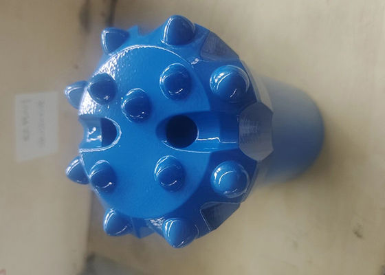 R32 76mm 45CrNi-Drehknopfbits mit 13 Carbiden für Top Hammer Bohrwerkzeuge