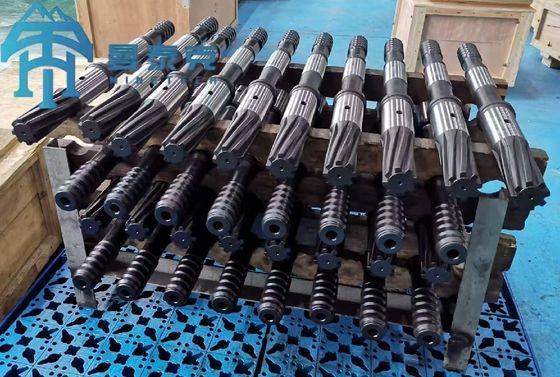 Bergbau bearbeitet Bohrungs-Faden-Schaft-Adapter-legierten Stahl des Felsen-T51