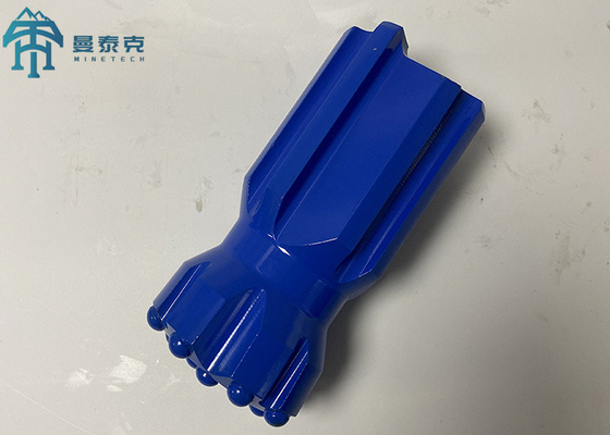 Bergbauwerkzeuge T51 152mm Felsbohrstück Blaue Farbe Ballistikknopf