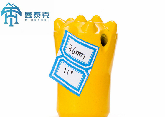 Hochleistungs 36mm Schmiede Tapered Button Bit Rock Hard Alloy