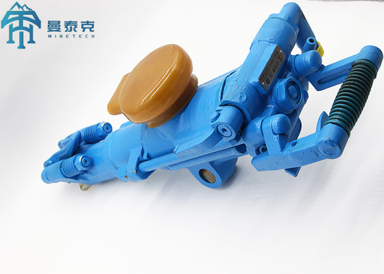 YT28 Handheld Airleg Rock Drilling Machine Ausrüstung Horizontale und geneigte Richtung