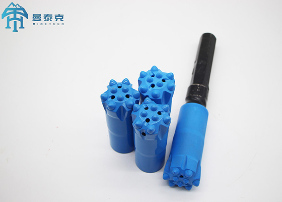 76 mm T51 Top Hammer Thread Button Bit Rock Bohrwerkzeuge