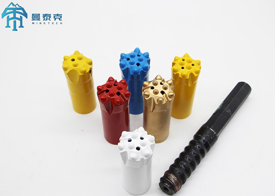 Uni Face Thread Button Bit für den Bergbau mit T51 Gewinde