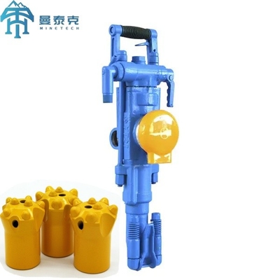 YT27 Portable Air Leg Rock Drill Rock Drilling Machine für Steinbruch und Bau