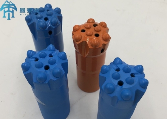 89mm einziehbares Bohrer-Hartmetall-Felsen-Bohrgerät Knopf-T45